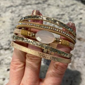 Sparkly Bracelet in Rose Gold Color by Maurice’s